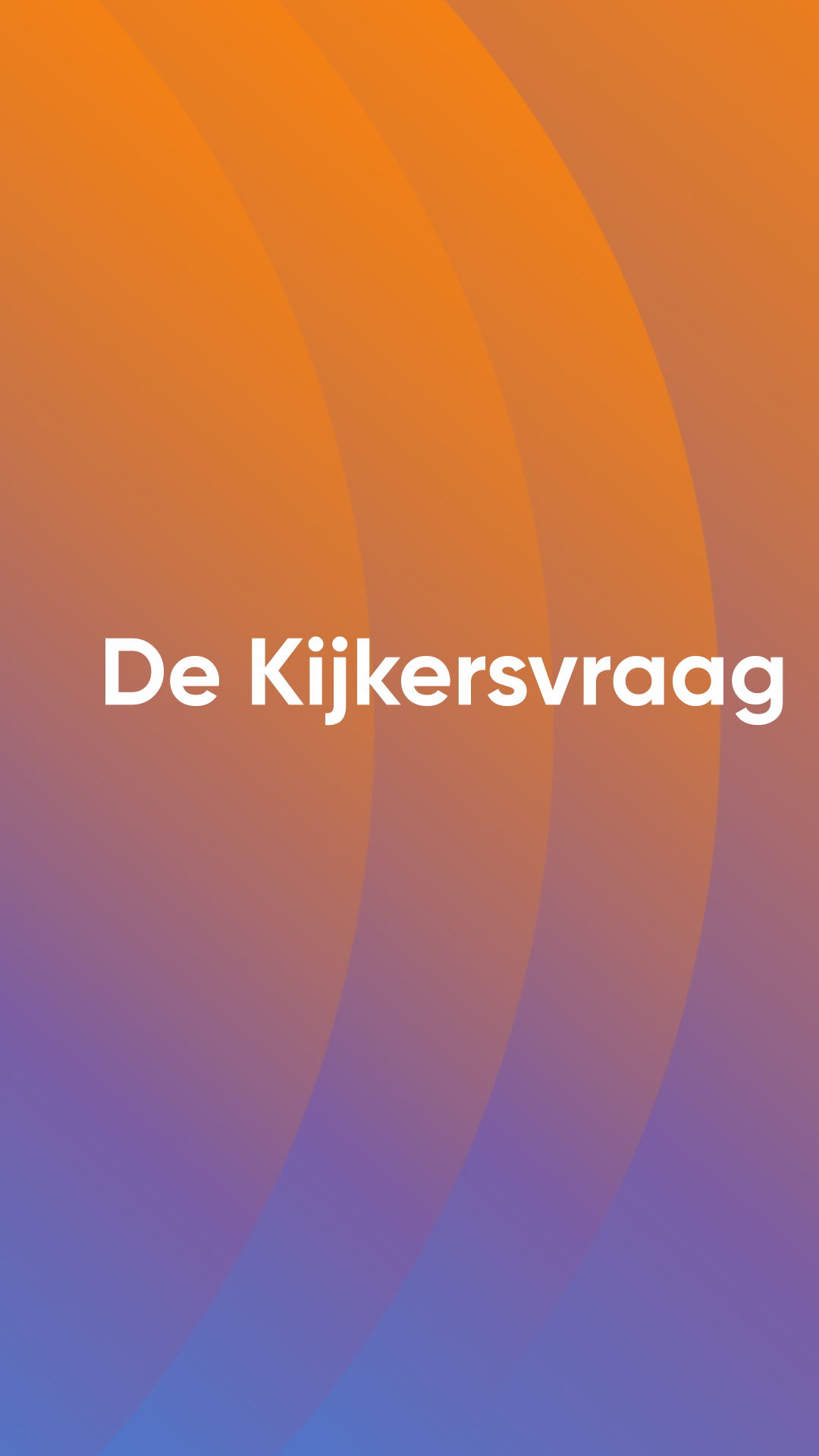 De kijkersvraag